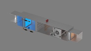 Air Handling Unit AHU 3D model