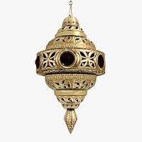 Oriental Lamp Handcrafted
