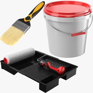 Detailed Three Painting Tools