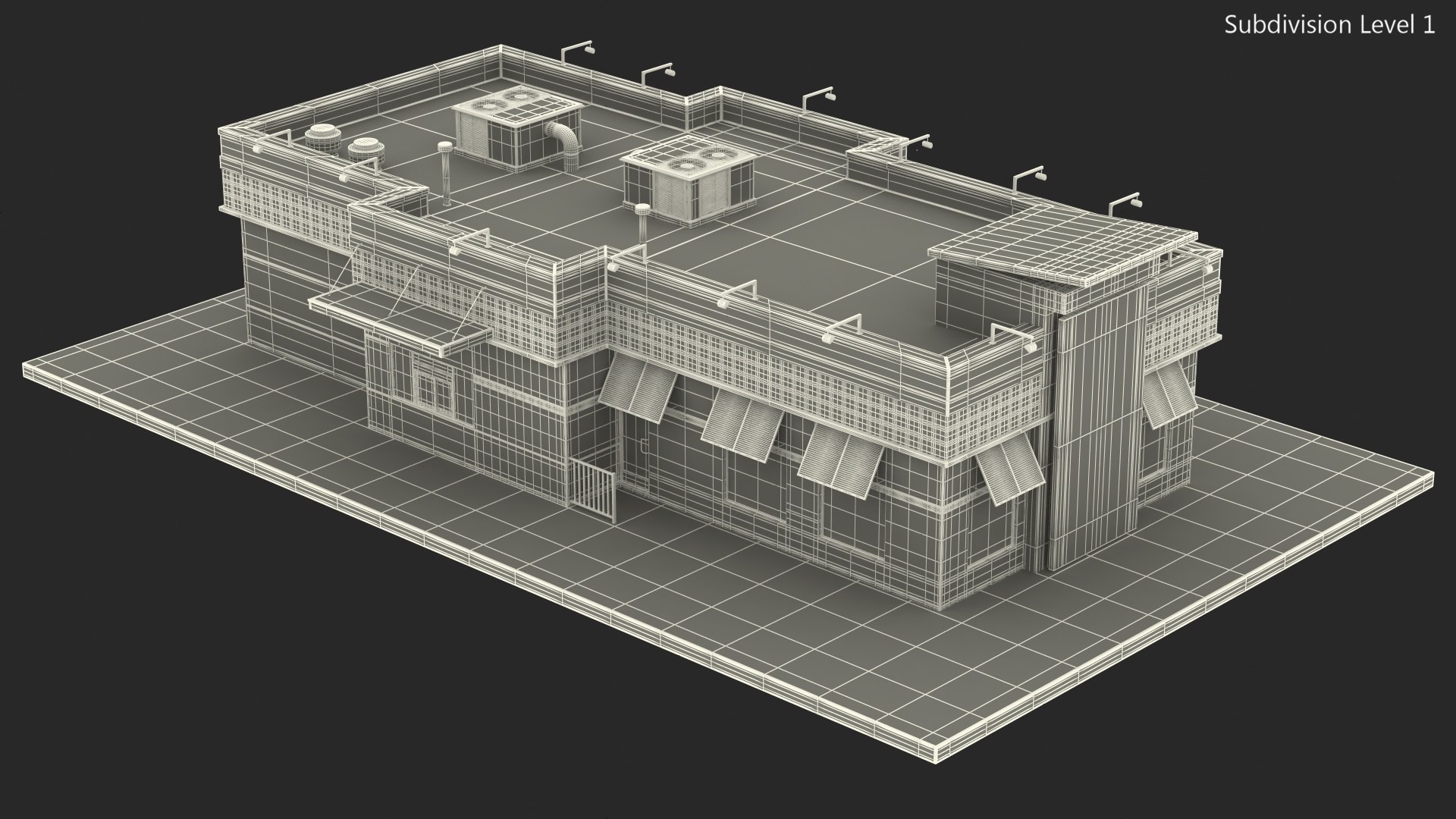 story building 3D model https://p.turbosquid.com/ts-thumb/vS/qadtRZ/DrUeDAcO/onestorybuilding3dmodel021/jpg/1583878782/1920x1080/fit_q87/1e3e99e3a4ed1bc0142d601ec2086484454fd8a1/onestorybuilding3dmodel021.jpg