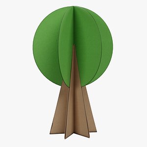 3D Paper Tree 02