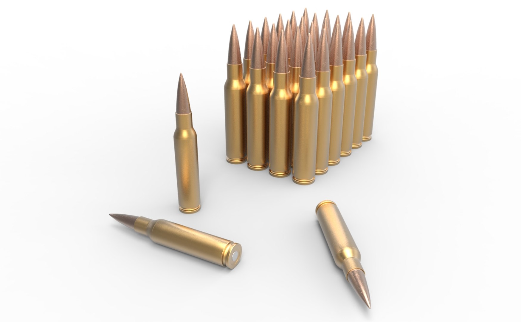 3D Model Bullet - TurboSquid 730175