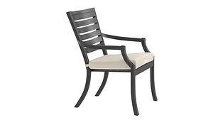 3D Cabana Cost Mission Arm Chair