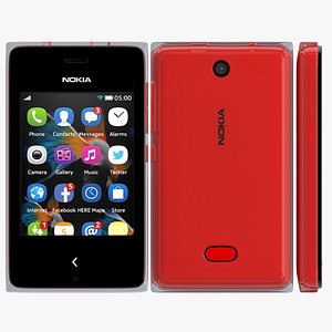 Nokia Asha 500 Red