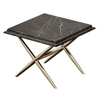 Coffee Side End table Elegante Marble Enza Home