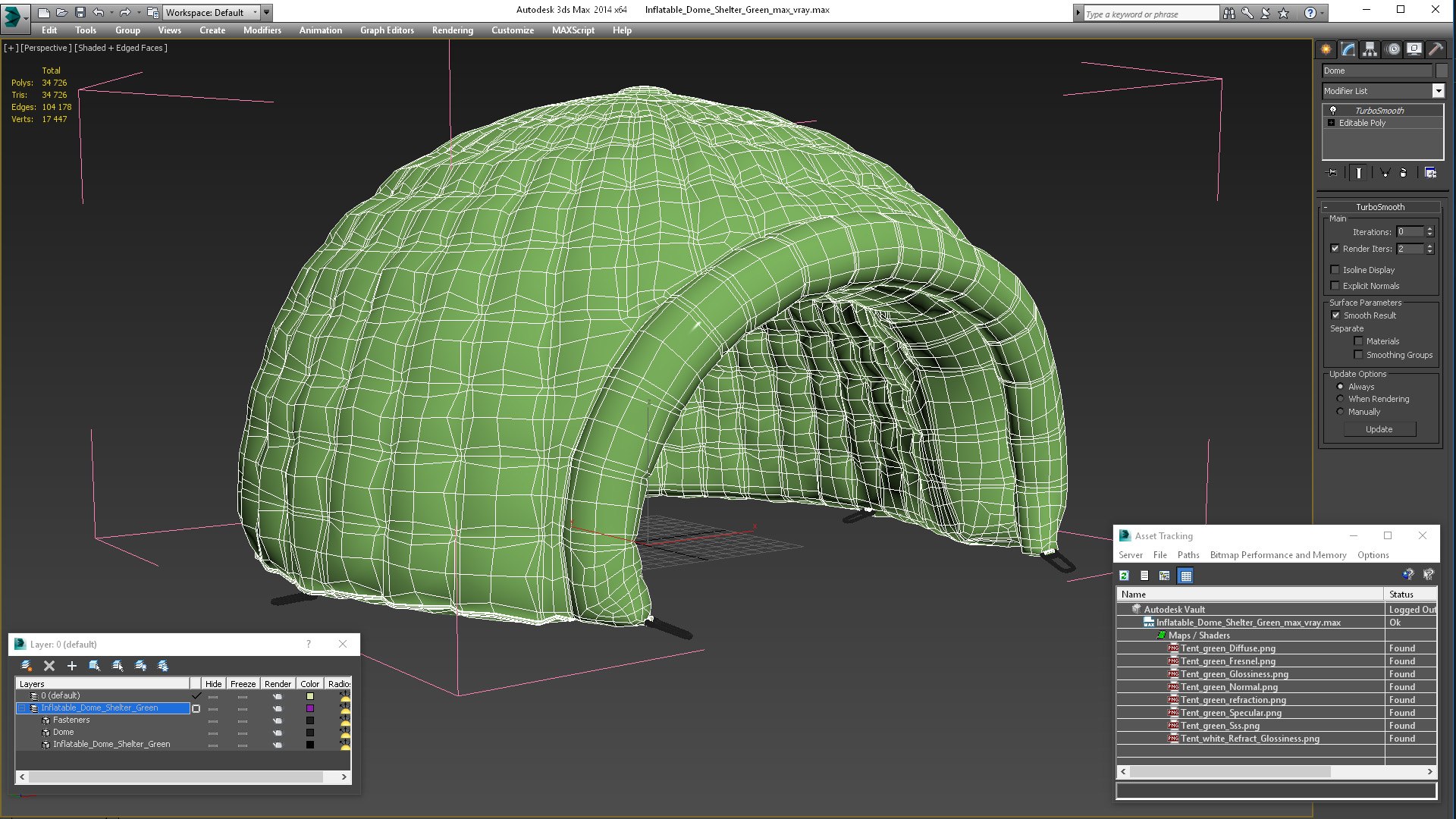 Inflatable Dome Shelter Green 3D model https://p.turbosquid.com/ts-thumb/vT/3sYSZD/Wl/inflatabledomesheltergreenc4dmodel019/jpg/1714078519/1920x1080/fit_q87/b33c054b4363d3e16360eefc8f7017d6ada13160/inflatabledomesheltergreenc4dmodel019.jpg