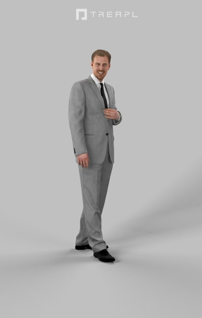 Character Foreground People 3D Model - TurboSquid 1421183