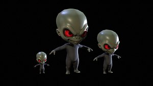 Chibi Maniac 4Pack1 3D model