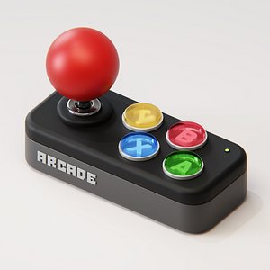 3D Joystick model