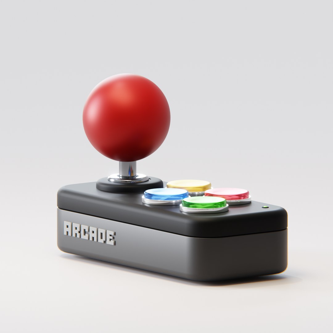 3D Joystick Model - TurboSquid 2337054