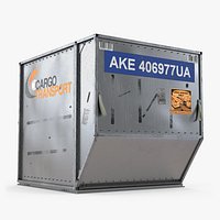 Airport Cargo Container LD3 3D Model