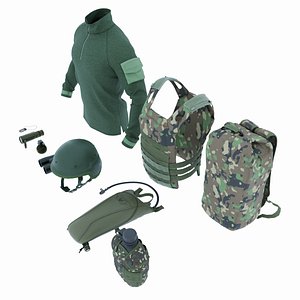 Military Kit 3D model