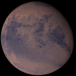 3d model photorealistic mars