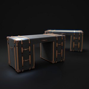3d model richards -trunk-desk