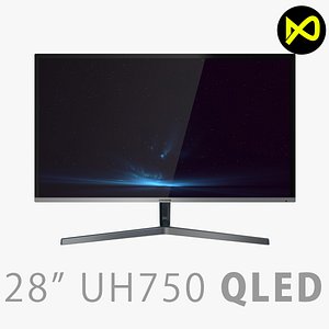 Samsung 28 Inches UH750 QLED UHD Monitor LU28H750UQNXZA