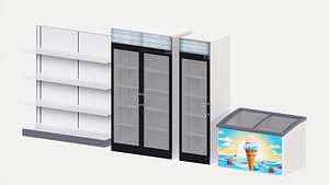 Fridge Pack 3D model