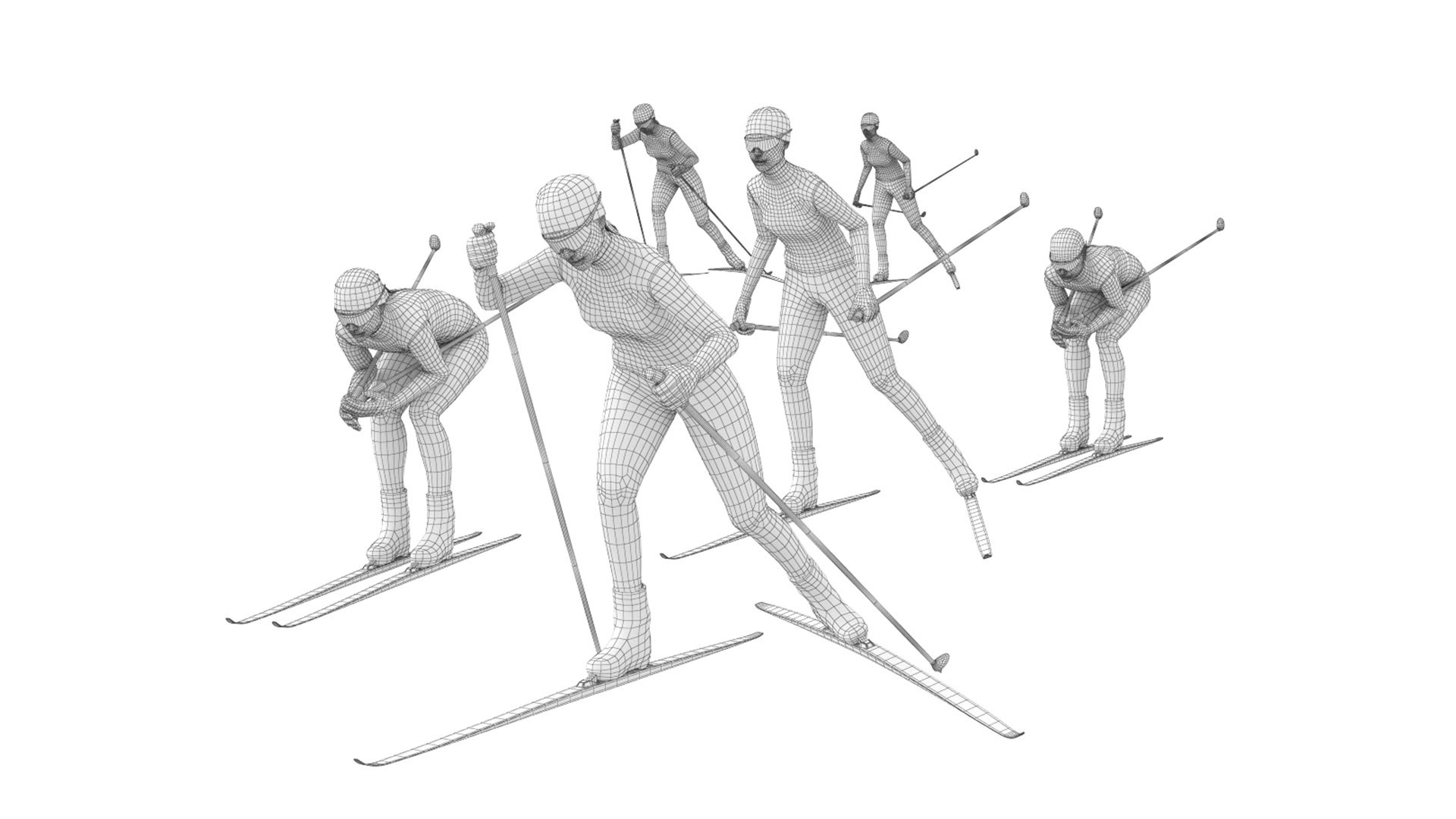 3D Female cross country skiers https://p.turbosquid.com/ts-thumb/vT/ICF10Y/BZ/preview009/jpg/1633326486/1920x1080/fit_q87/5b725064079d494880eac00375f5104b17843859/preview009.jpg