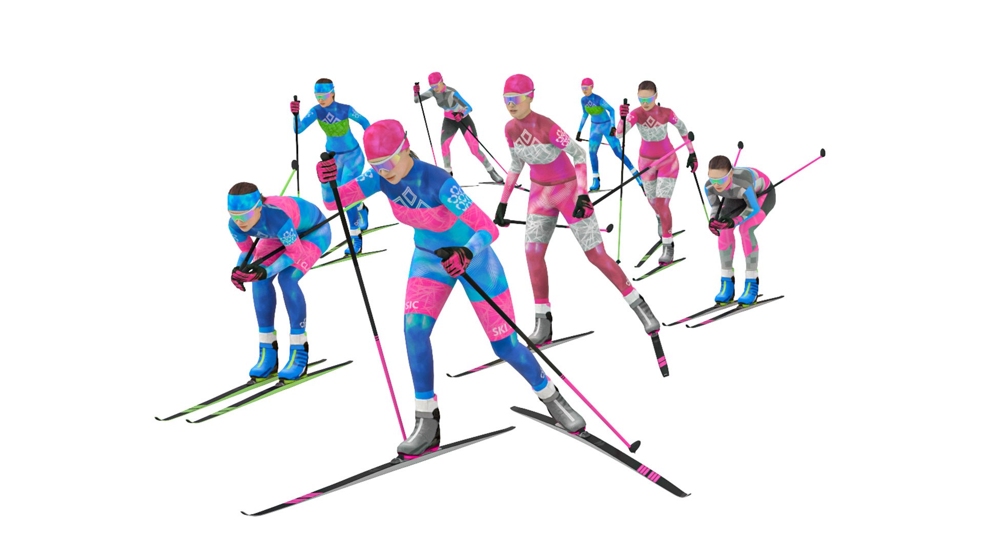 3D Female cross country skiers https://p.turbosquid.com/ts-thumb/vT/ICF10Y/F2/preview002/jpg/1633326485/1920x1080/fit_q87/3ddbb76cbfb143048577bb5d0c8d988ed038b30f/preview002.jpg