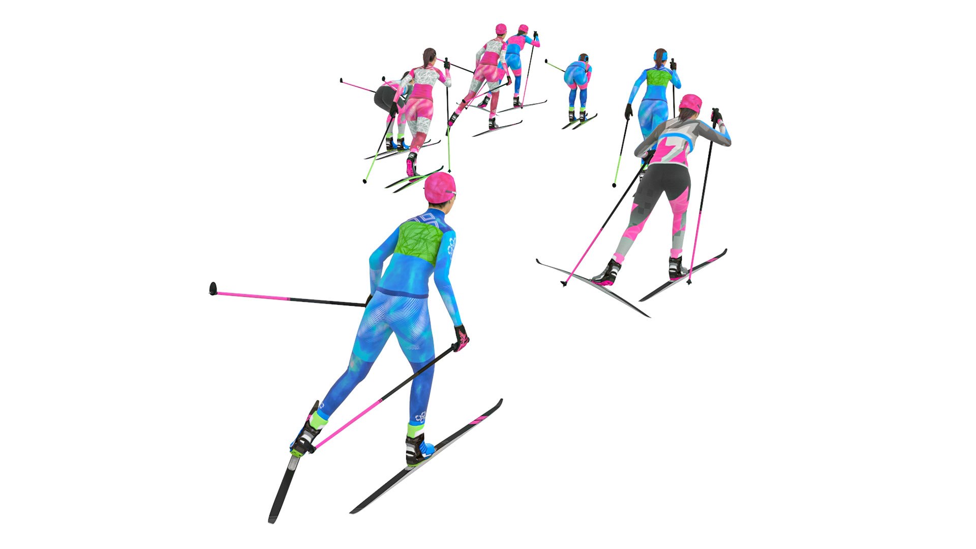 3D Female cross country skiers https://p.turbosquid.com/ts-thumb/vT/ICF10Y/LE/preview007/jpg/1633326487/1920x1080/fit_q87/27287e4156115e992e72c09f1d4bbd0d609e968a/preview007.jpg