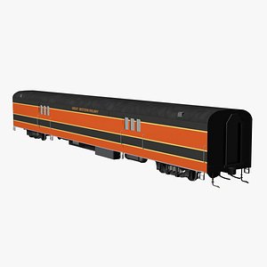 3ds max pullman baggage car