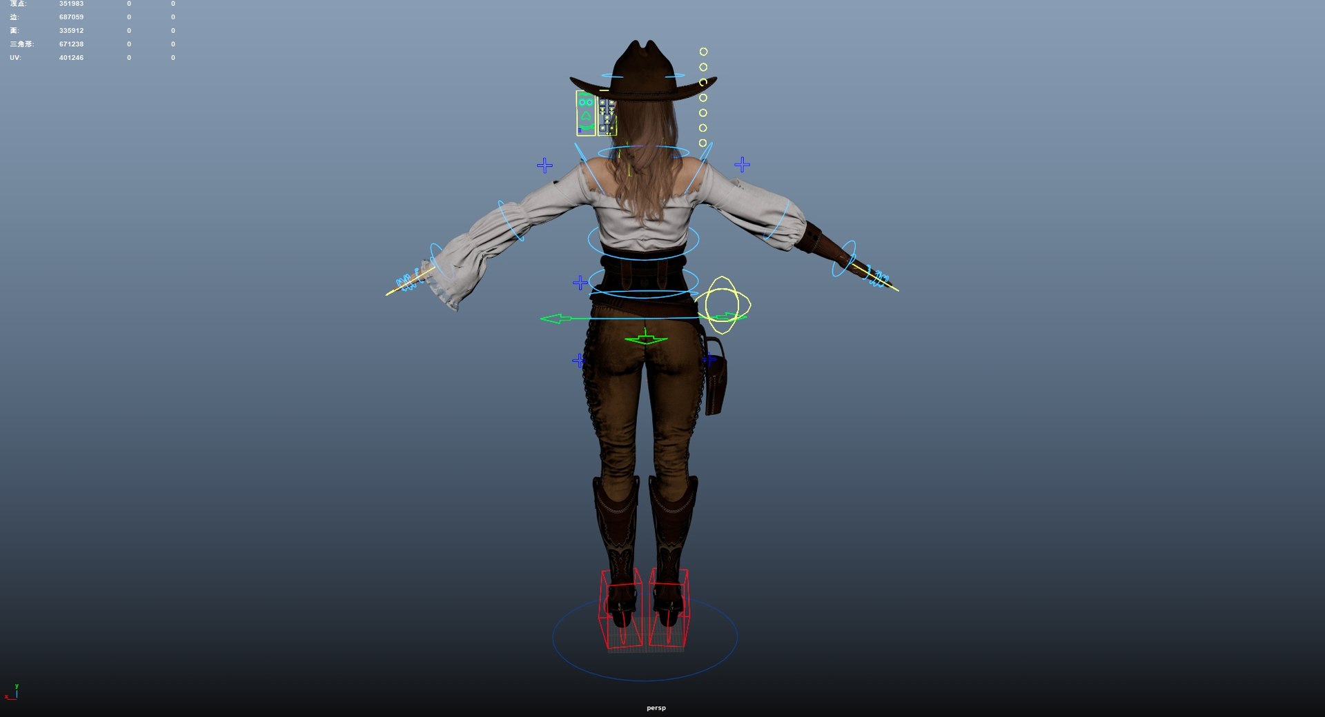 3D model Cowboy Girl https://p.turbosquid.com/ts-thumb/vT/OXrf8R/ED/20250702130418/png/1751600037/1920x1080/fit_q87/559d727a9a321034897ee2b6f1cc00e6c9feb193/20250702130418.jpg