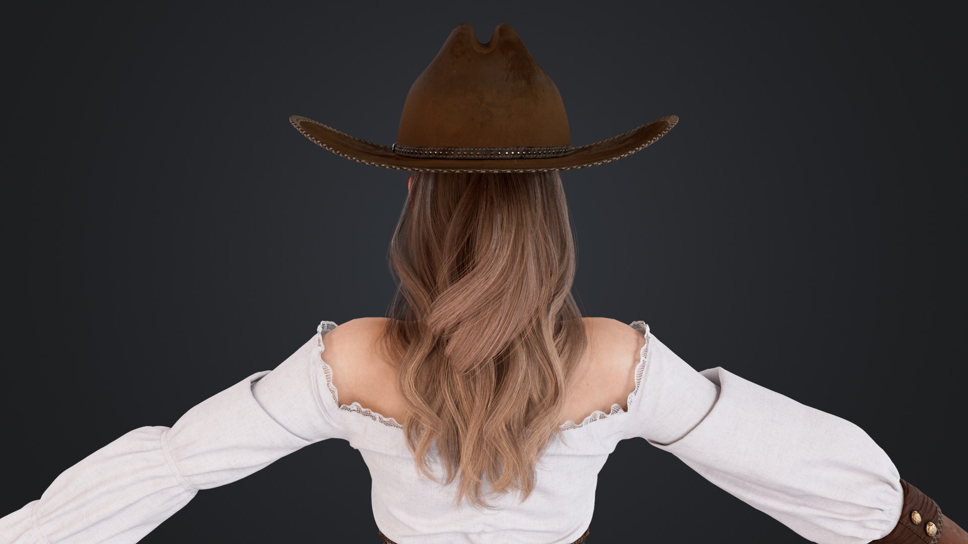 3D model Cowboy Girl https://p.turbosquid.com/ts-thumb/vT/OXrf8R/Rh/cowboygirl_110/jpg/1751599974/1920x1080/fit_q87/ef5ac546798bb21c5ef310599bbeffaccefa29d1/cowboygirl_110.jpg