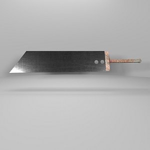 3d model buster sword