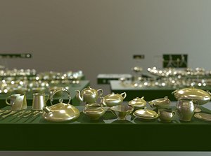 kitchenware tableware cookware 3D model
