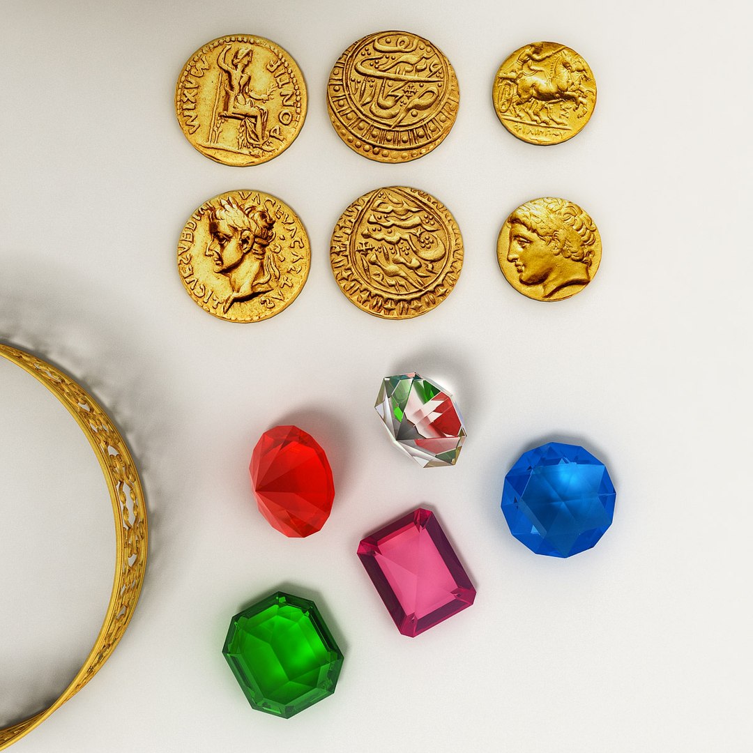 Treasure 3d Model