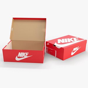 shoe box nike - 3D