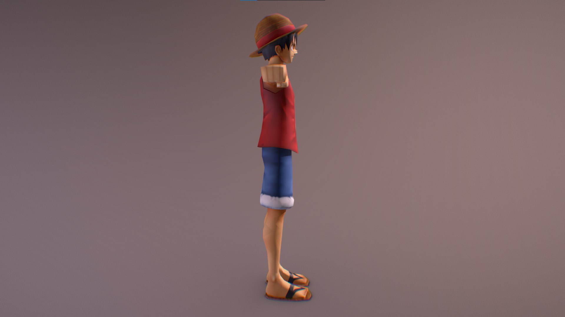 Monkey D Luffy One Piece Bounty Rush Model TurboSquid 2293908