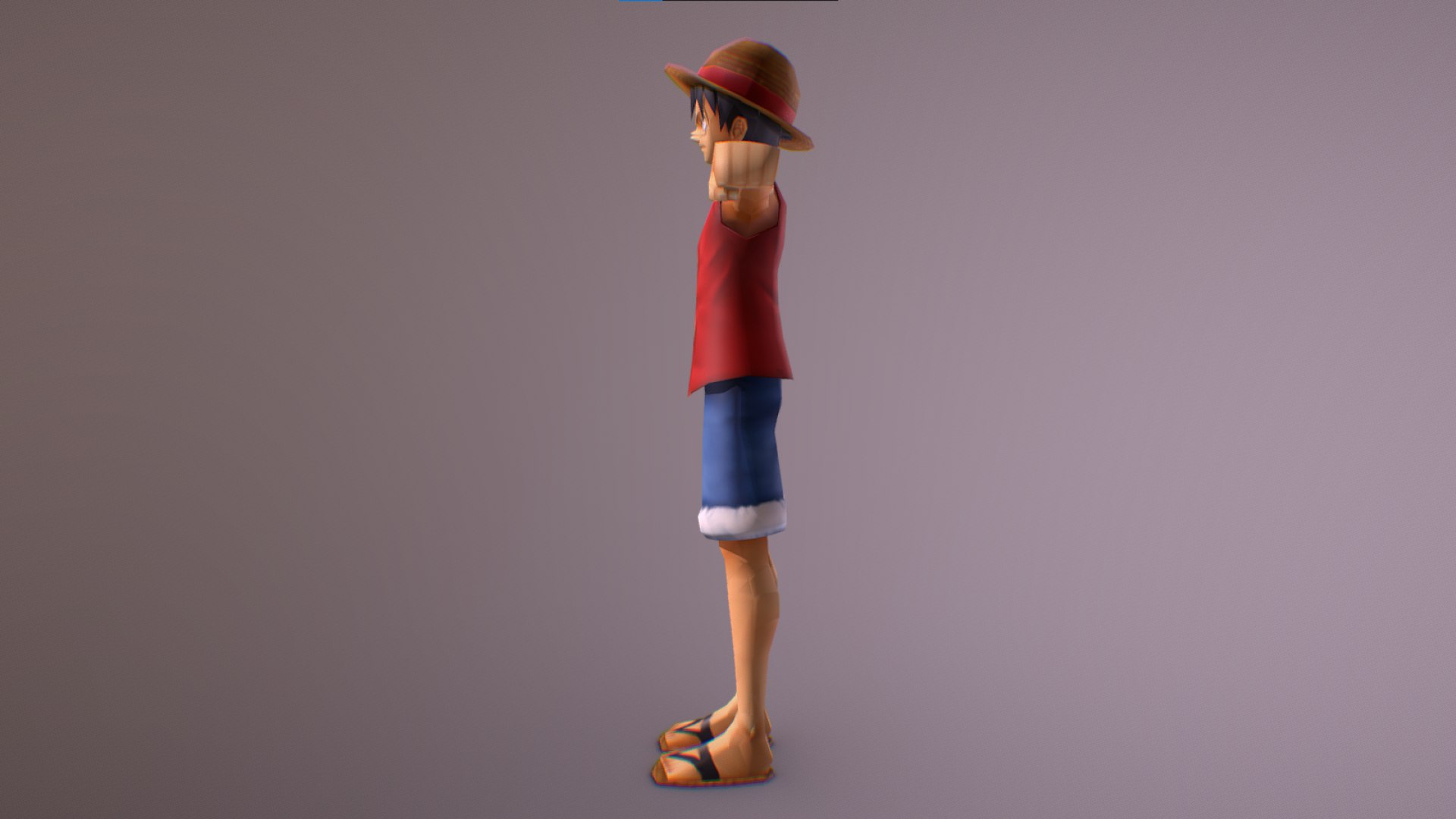 Monkey D Luffy One Piece Bounty Rush Model TurboSquid 2293908