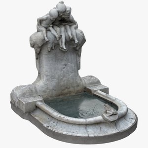 Frog Fountain Sculpture