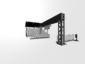 3d object cirquit fence