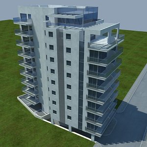 buildings 1 3d obj