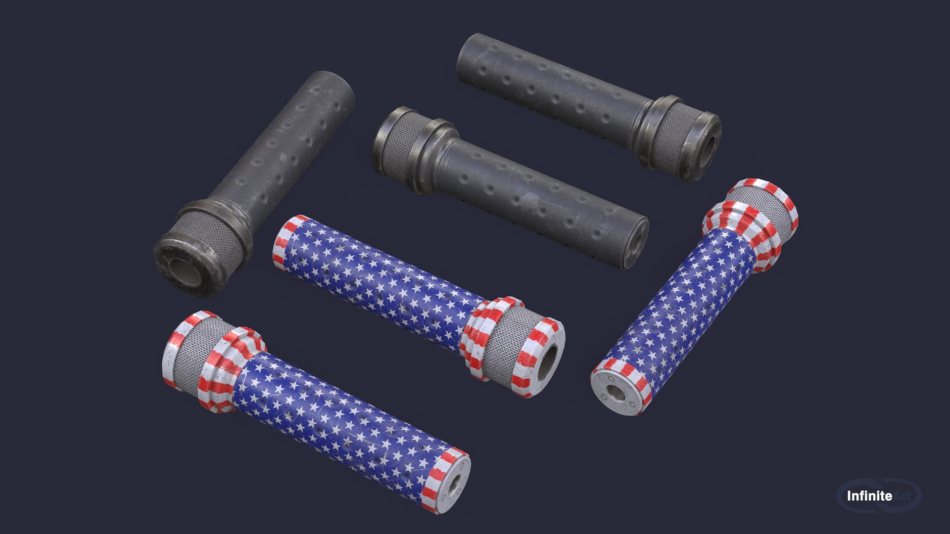 Flash-Hider suppressor model https://p.turbosquid.com/ts-thumb/vT/uIg4sj/p3/10_1/jpg/1649658895/1920x1080/fit_q87/974cba2b1b6ad918bf01f300cf45acc455144361/10_1.jpg