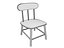 Silla de madera vieja