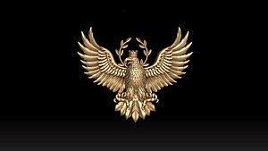 COAT OF ARMS OF AUSTRIA 3D model