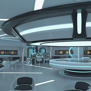 Futuristic Medical Lab