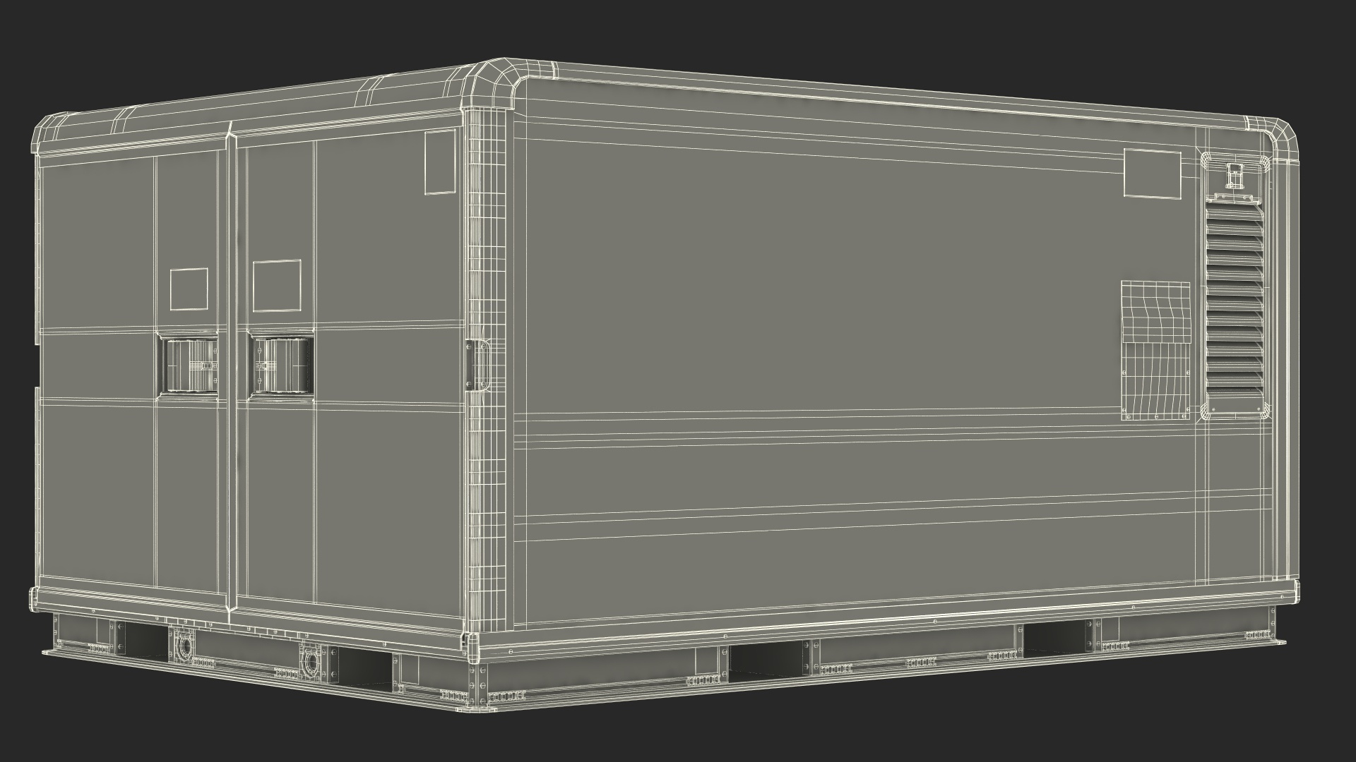 Air Cargo Container 3D model - TurboSquid 2051614