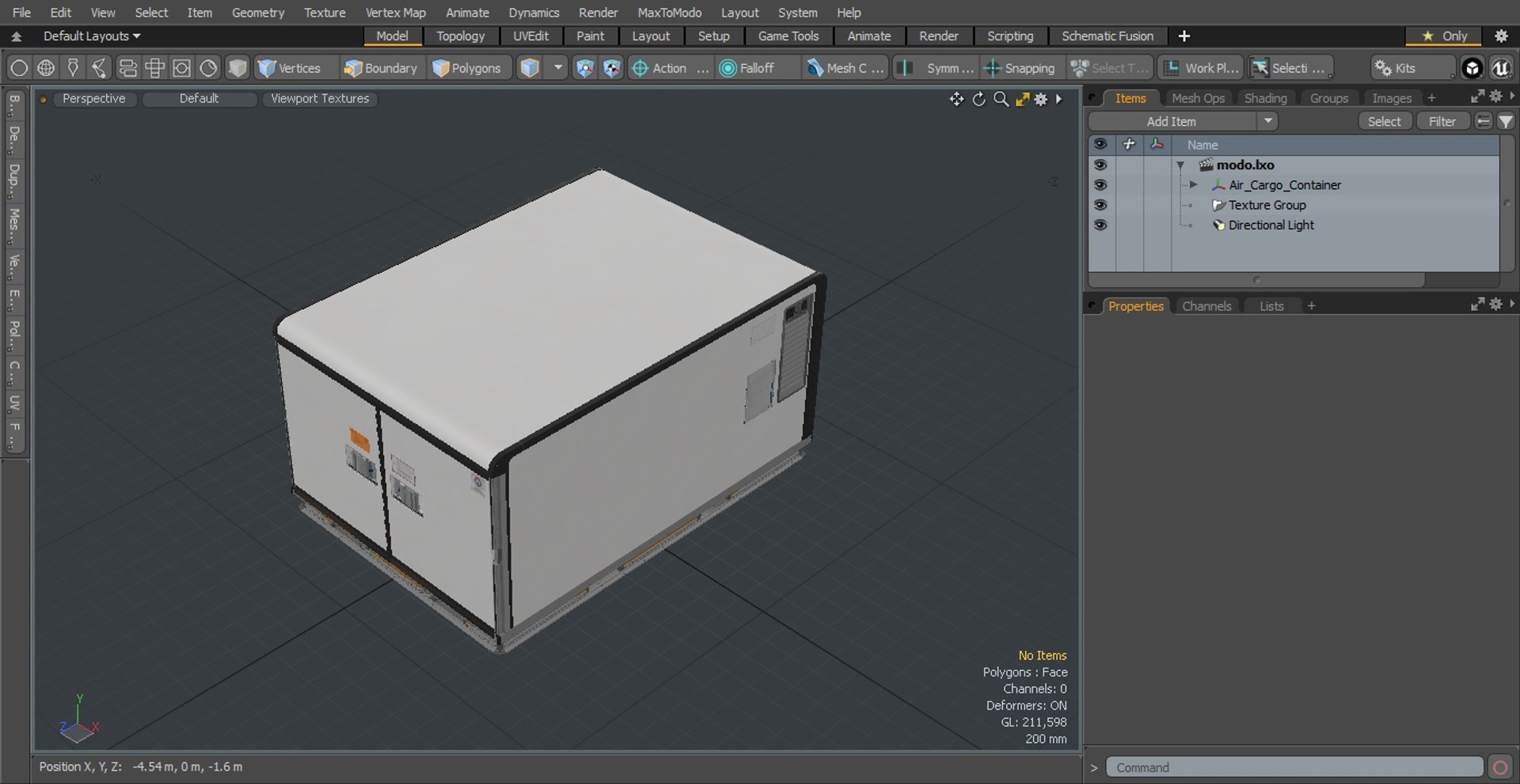 Air Cargo Container 3D model - TurboSquid 2051614
