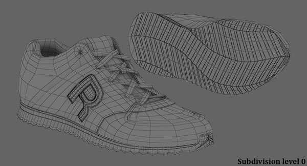 3D model sneaker - TurboSquid 1160710