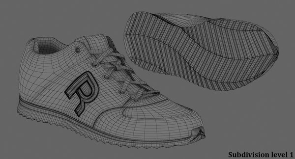 3D model sneaker - TurboSquid 1160710