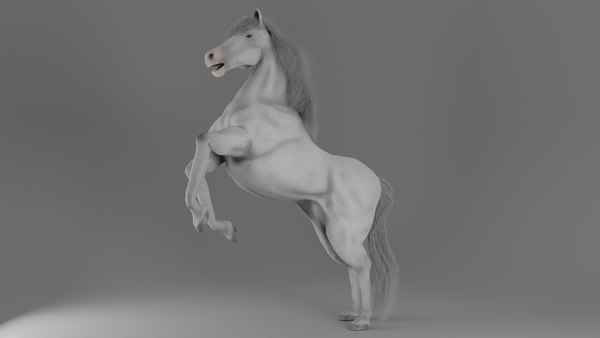 Cavalo de corrida realista Modelo 3D - TurboSquid 1133352