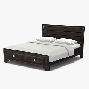 3ds queen bed