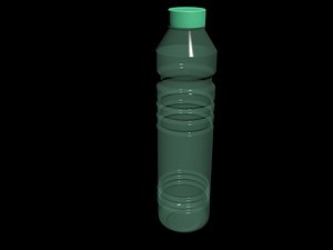 water bottle 3D model