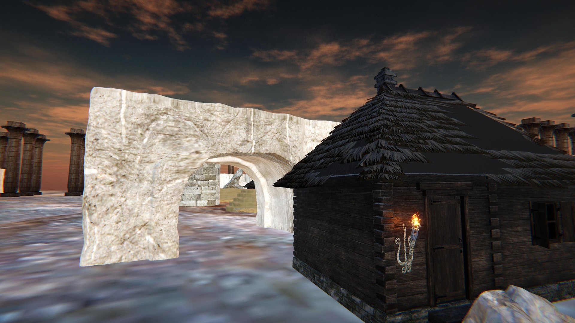 Ancient Egypt City Pack With Unity Asset Ready 3D Model - TurboSquid ...