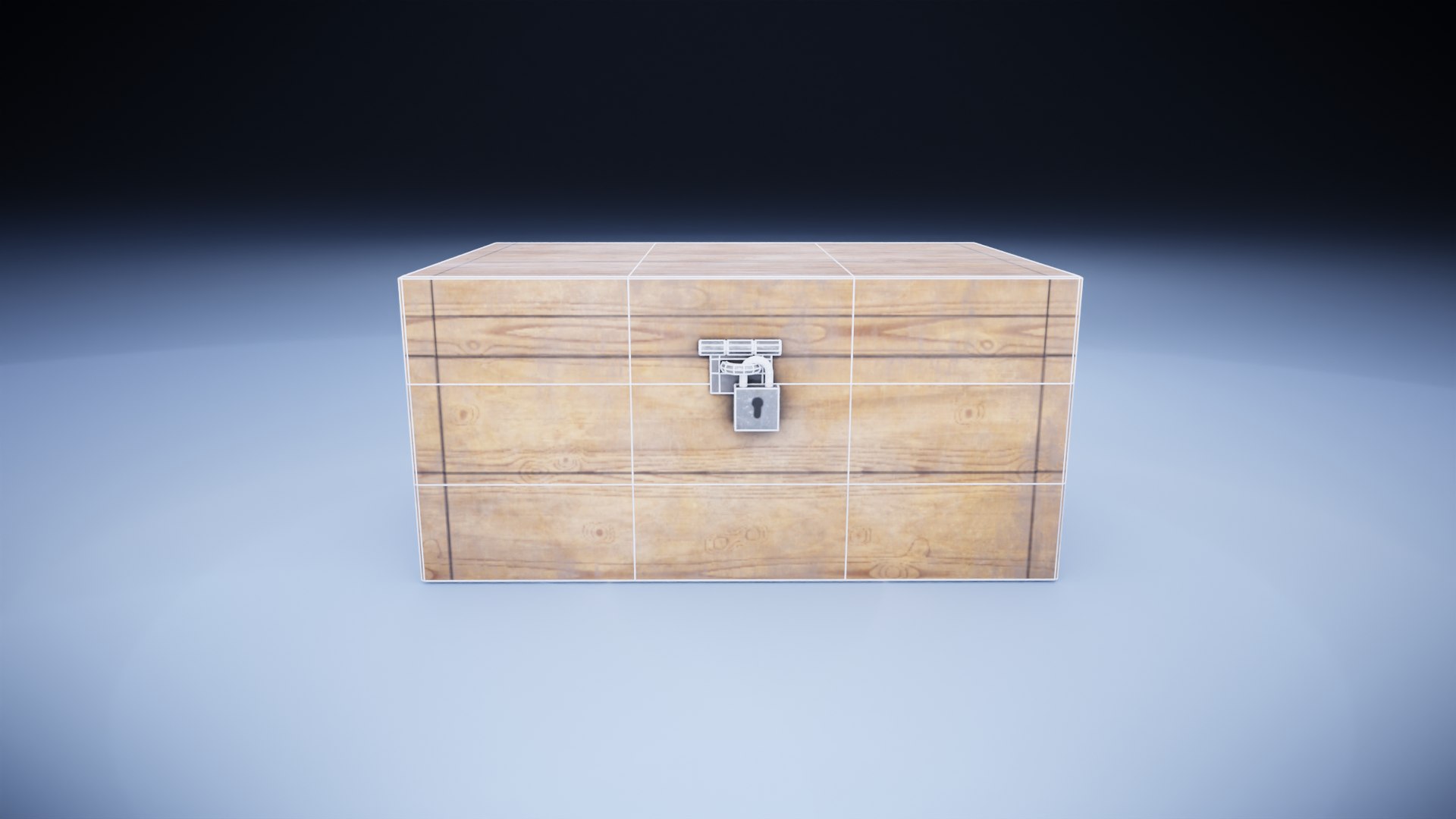 3D WoodenBox Model - TurboSquid 2211969