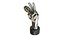 3D The Voice Chair and Hand Trophy