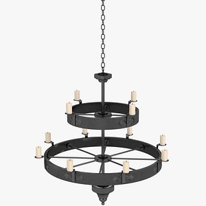 Medieval chandelier 4